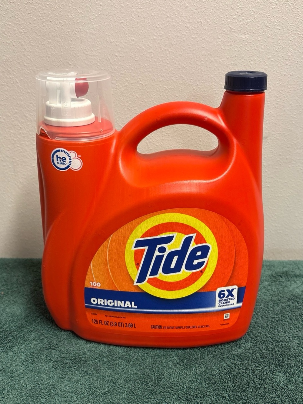 Original Scent, Tide Laundry Detergent Liquid, 125oz